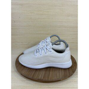 Allbirds Wool Runners Light Yellow Athletic Running Shoes Womens Size 8